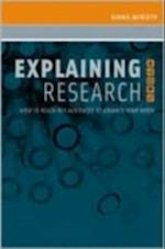 Explaining Research