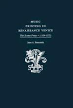 Music Printing in Renaissance Venice