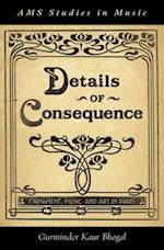 Details of Consequence