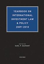 Yearbook on International Investment Law & Policy 2009-2010