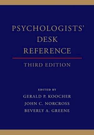 Psychologists' Desk Reference