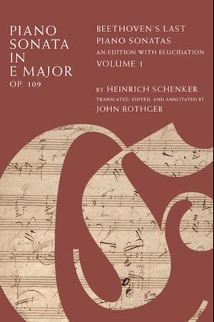 Piano Sonata in E Major, Op. 109