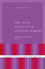 The Legal Language of Scottish Burghs