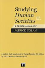 Studying Human Societies