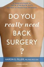 Do You Really Need Back Surgery?