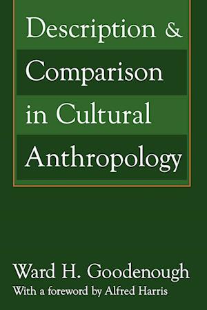 Description and Comparison in Cultural Anthropology