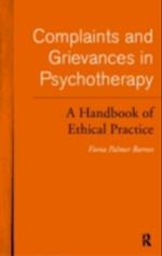 Complaints and Grievances in Psychotherapy