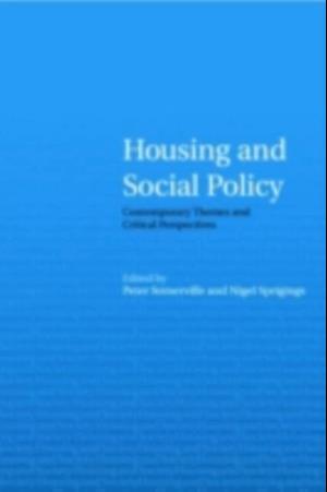 Housing and Social Policy