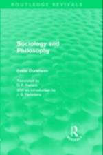 Sociology and Philosophy (Routledge Revivals)