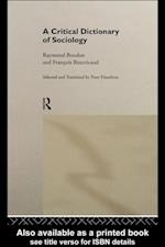 Critical Dictionary of Sociology