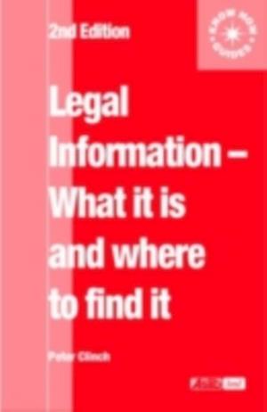 Legal Information: what it is and where to find it