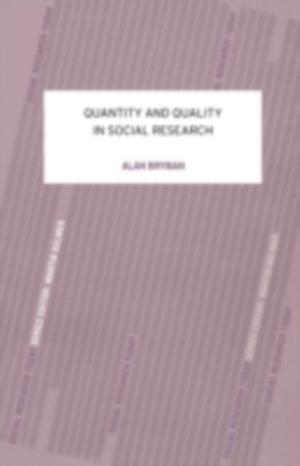 Quantity and Quality in Social Research