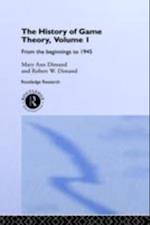 History Of Game Theory, Volume 1