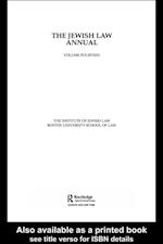 Jewish Law Annual Volume 14