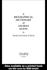 Biographical Dictionary of Ancient Egypt