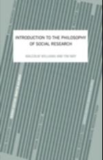 Introduction To The Philosophy Of Social Research