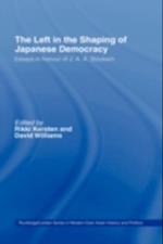 Left in the Shaping of Japanese Democracy