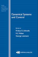 Dynamical Systems and Control