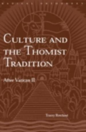 Culture and the Thomist Tradition