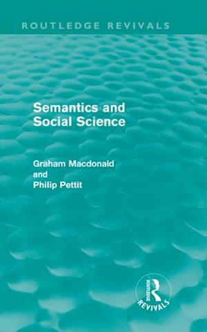 Semantics and Social Science (Routledge Revivals)