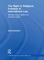Right to Religious Freedom in International Law