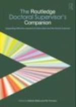 Routledge Doctoral Supervisor's Companion