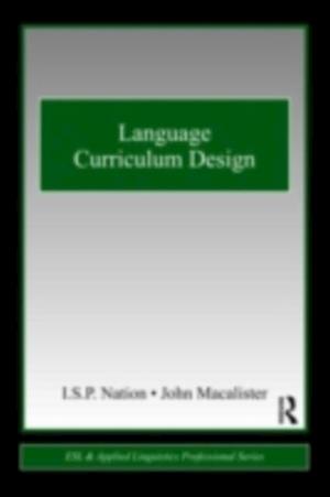 Language Curriculum Design