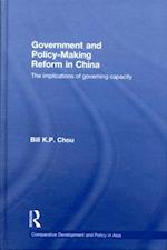 Government and Policy-Making Reform in China