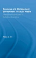 Business and Management Environment in Saudi Arabia
