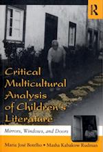 Critical Multicultural Analysis of Children's Literature
