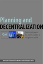 Planning and Decentralization