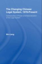 Changing Chinese Legal System, 1978 - Present