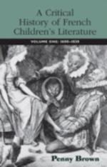 Critical History of French Children's Literature