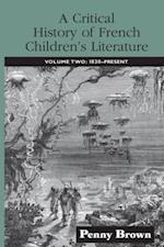 Critical History of French Children's Literature