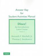 Student Activities Manual Answer Key for Disce! An Introductory Latin Course, Volume 2