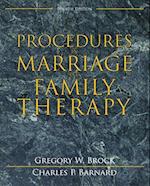 Procedures in Marriage and Family Therapy