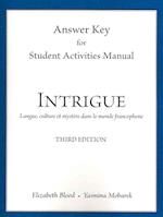 Student Activities Manual Answer Key for Intrigue