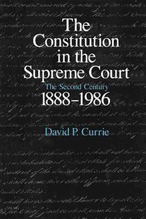 The Constitution in the Supreme Court