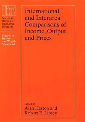 International and Interarea Comparisons of Income, Output, and Prices