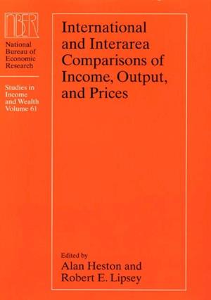 International and Interarea Comparisons of Income, Output, and Prices