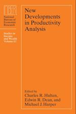 New Developments in Productivity Analysis