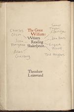The Great William – Writers Reading Shakespeare