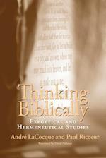 Thinking Biblically – Exegetical and Hermeneutical Studies