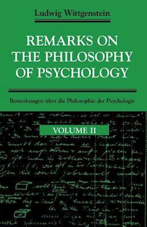 Remarks on the Philosophy of Psychology, Volume 2