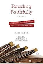 Reading Faithfully - Volume One