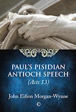 Paul's Pisidian Antioch Speech