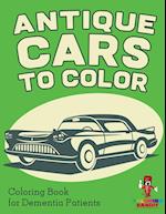 Antique Cars to Color