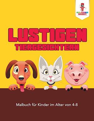 Lustigen Tiergesichtern