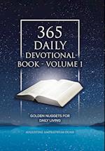 365  Daily Devotional  Book - Volume 1