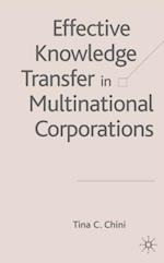 Effective Knowledge Transfer in Multinational Corporations